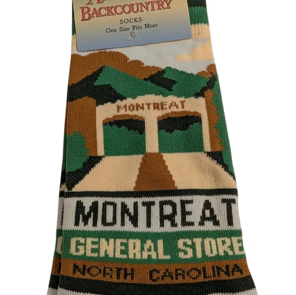 Montreat General Store North Carolina Multicolor Socks - Picture 3 of 6